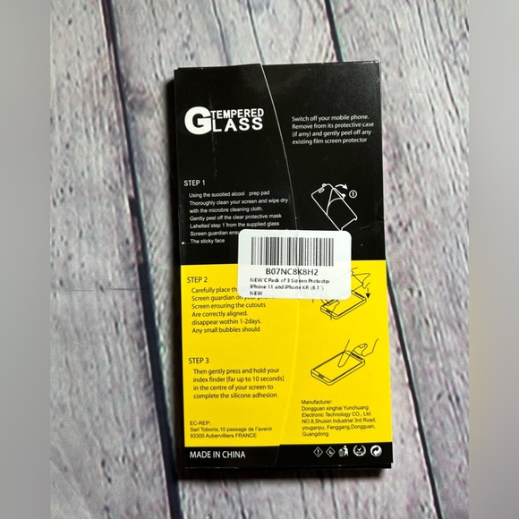 NEW'C [2Pack] Screen Protector for iPhone 11 & XR (6.1")Tempered Glass - Picture 12 of 12